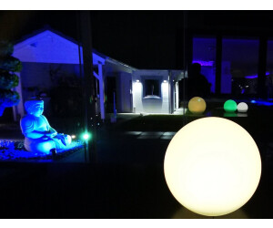 Trango LED Solar-Leuchtkugel Snowy 3er Set 20/30/40cm Weiß matt 3000K  warmweiß (SO-00134) ab 109,97 € | Preisvergleich bei | Solarleuchten