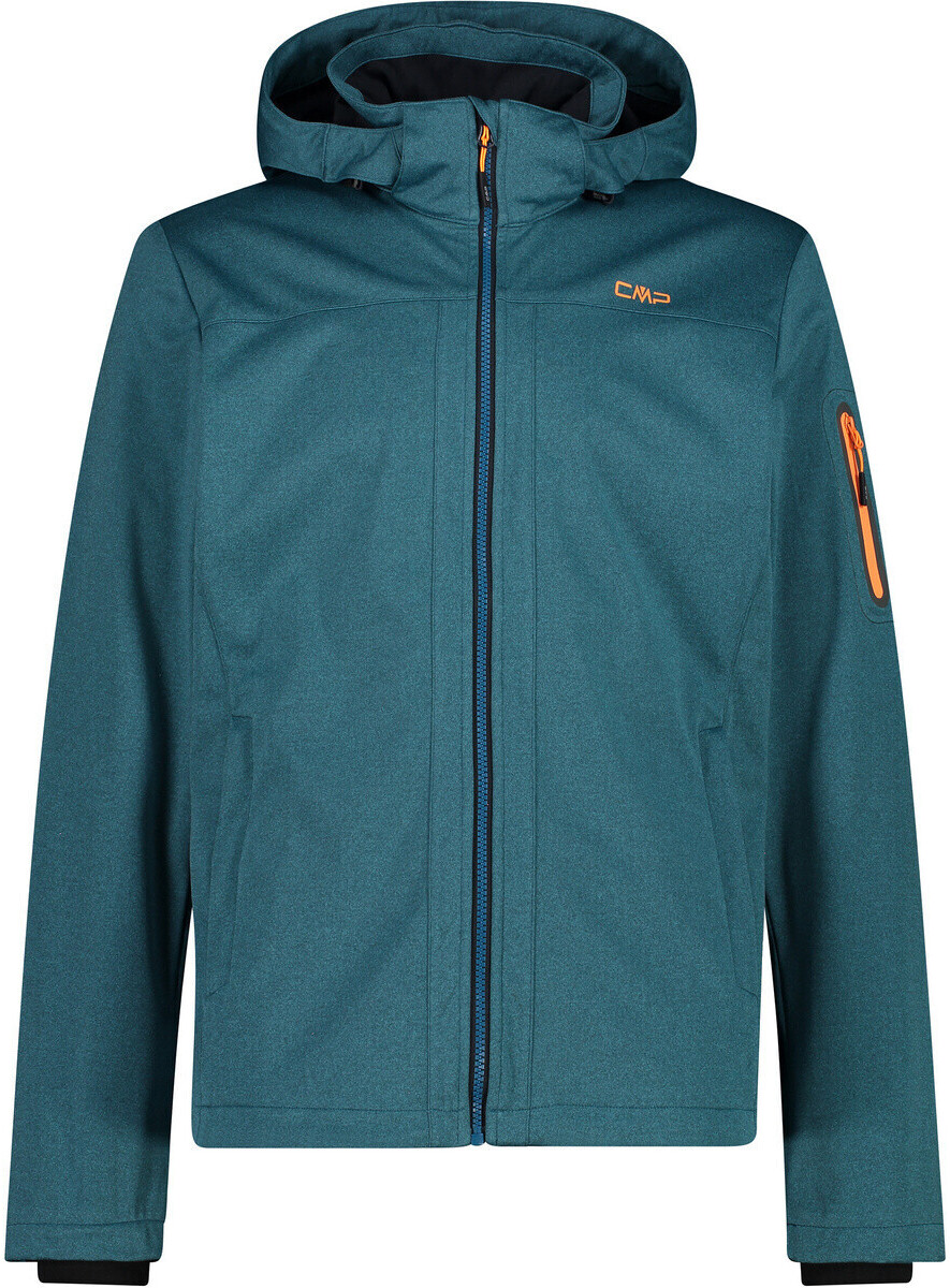 CMP Light Softshell Jacket with Detachable Hood (39A5027M) deep lake mel./anthracite