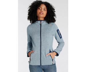CMP Woman Fleece Jacket Fix | cielo/blue (3H19826) bei € 41,95 Hood Preisvergleich ab