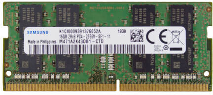 Samsung 16GB DDR4 2666 M471A2K43DB1 CTD ab 113 18