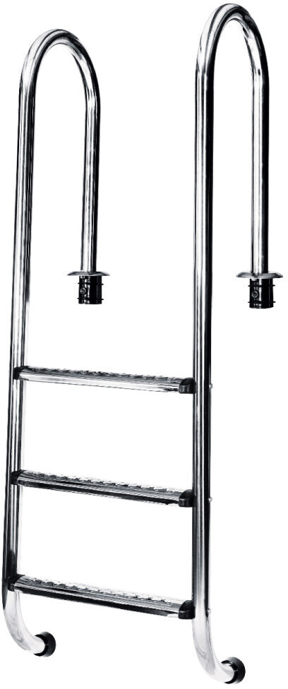 AstralPool Edelstahlleiter MURO 3-stufig V2A mit Antislip Stufen