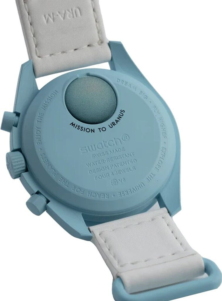 Swatch x Omega Bioceramic Moonswatch Mission to Uranus au