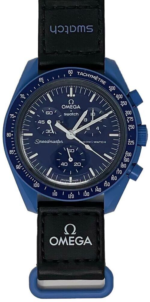 Swatch x Omega Bioceramic Moonswatch Mission to Neptune ab 347,81 €  (Februar 2025 Preise) | Preisvergleich bei idealo.de