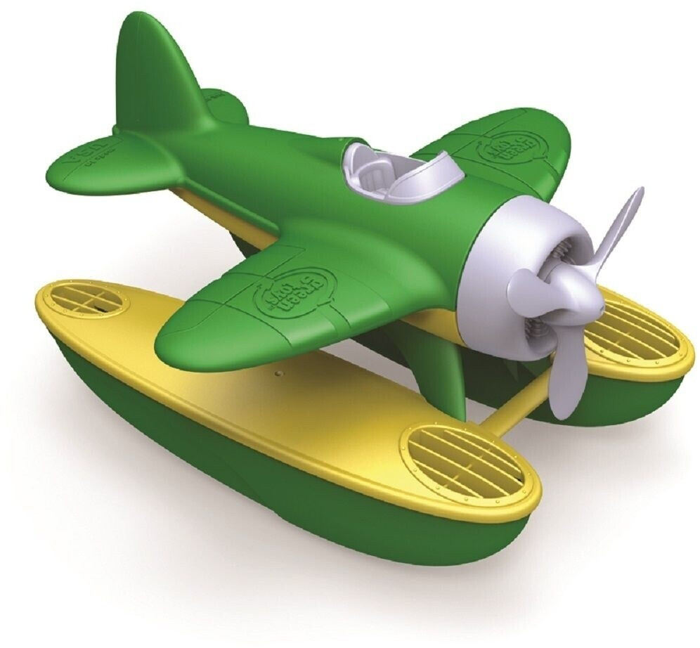 Green Toys Seaplane with green wings