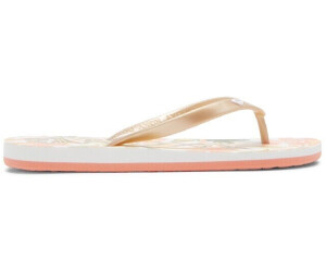 Roxy flip on sale flops white