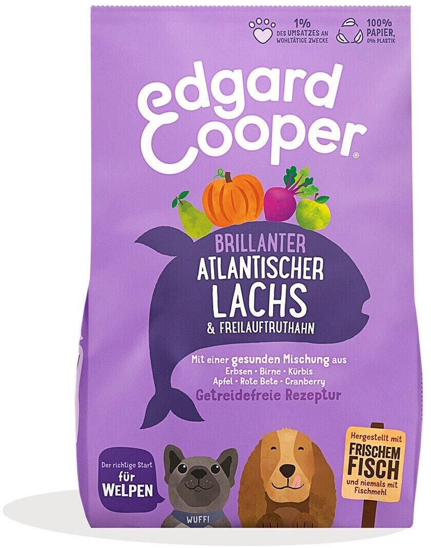 Edgard & Cooper Dry Puppy Food fresh salmon turkey 2,5kg