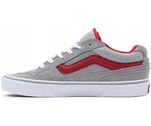 Vans red on sale and grey