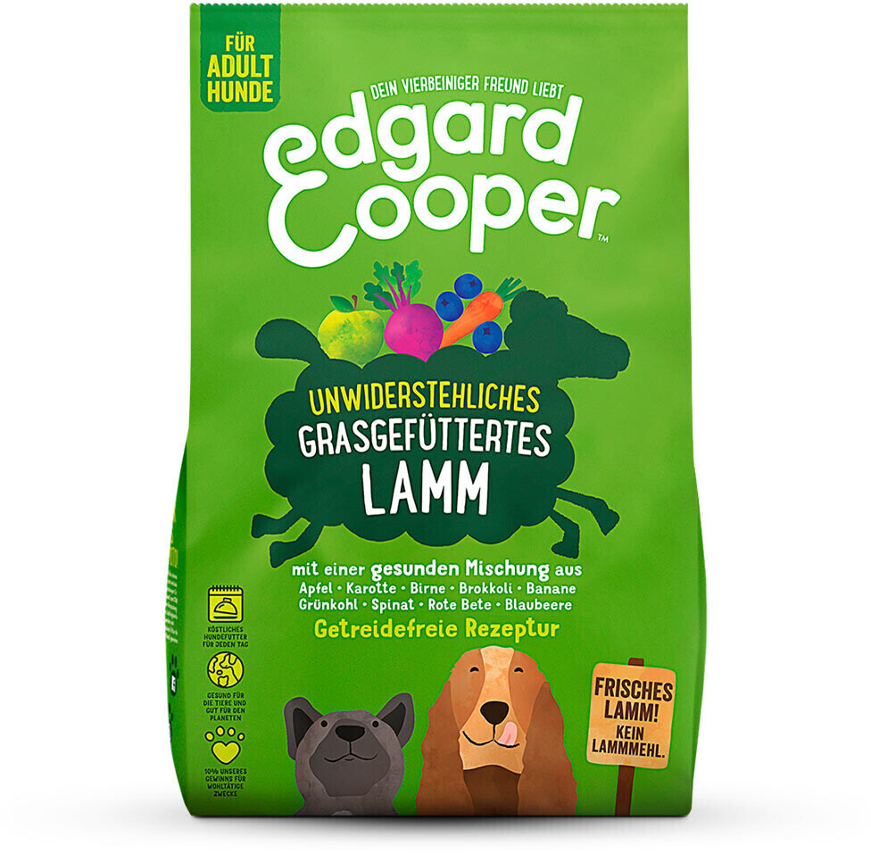 Edgard & Cooper Dry dog food lamm 7kg