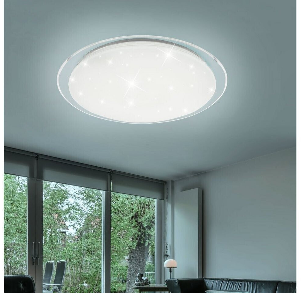 LED Decken Lampe Wohn Zimmer Fernbedienung Sternen Himmel Effekt
