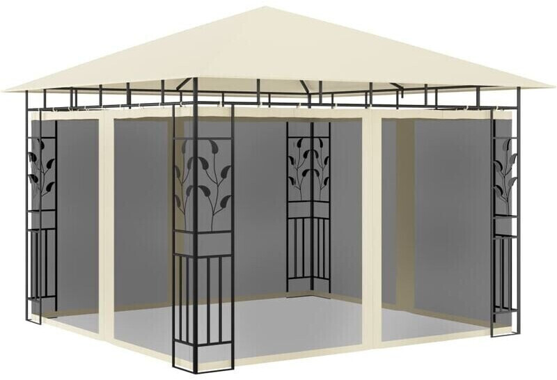 vidaXL Gazebo with mosquito net 3x3x2.73m