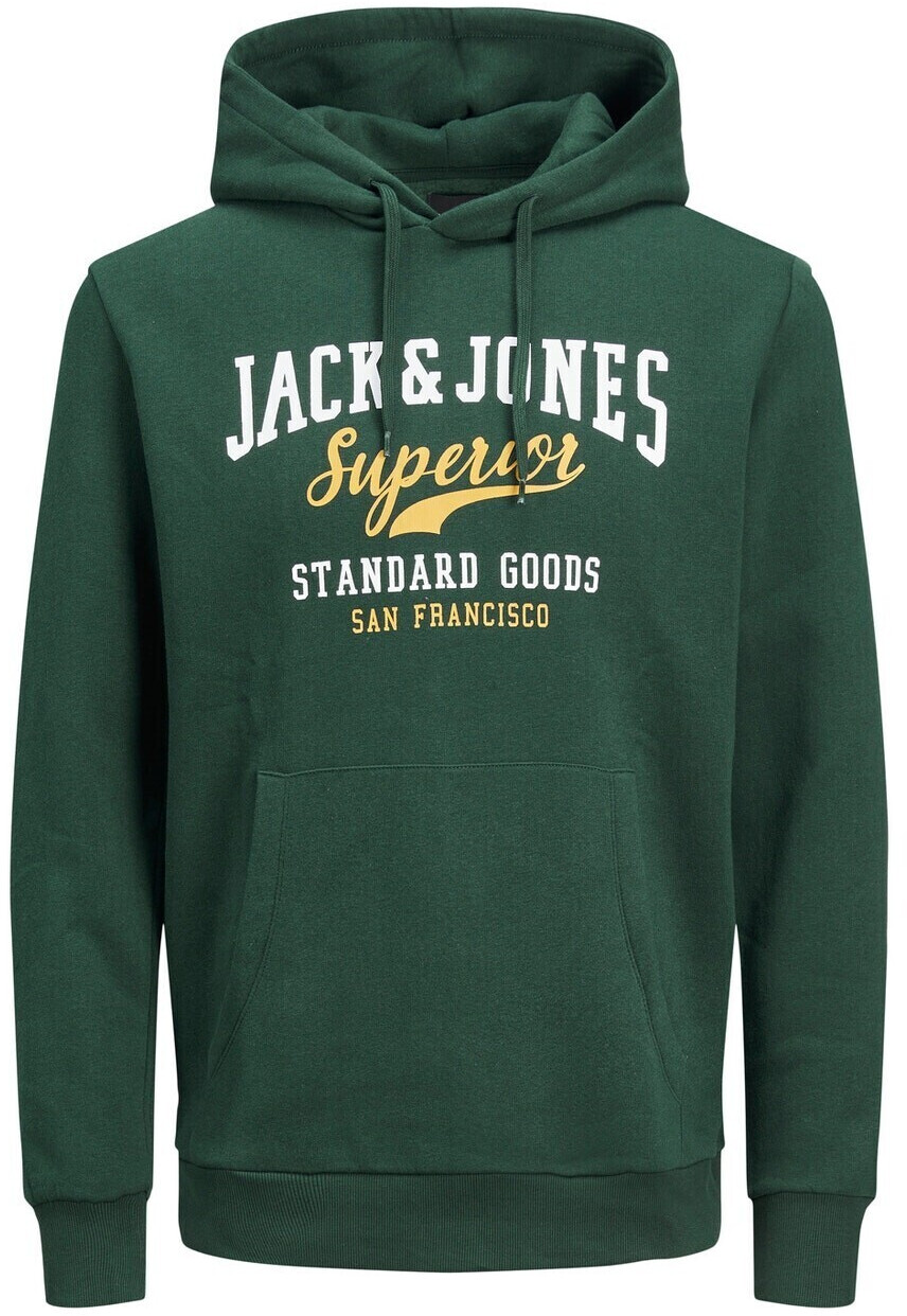 Jack & Jones LOGO Hoodie (12210824) green/pine grove