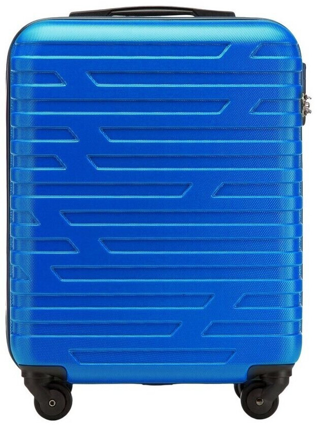 Wittchen A-Line II 4 Wheel Trolley 55 cm (56-3A-391) blue