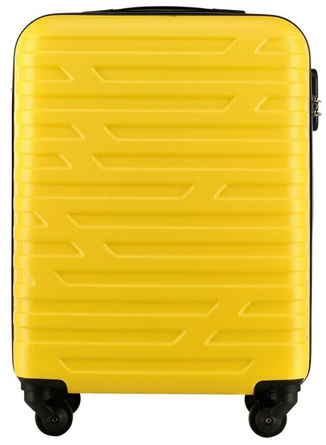 Wittchen A-Line II 4 Wheel Trolley 55 cm (56-3A-391) yellow