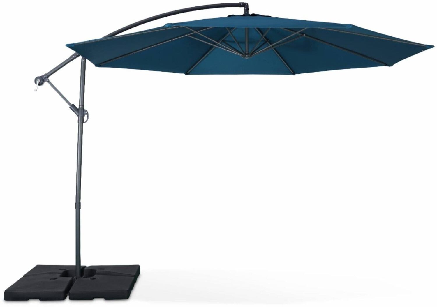 Alice's Garden Hardelot rond 3,5 m bleu canard