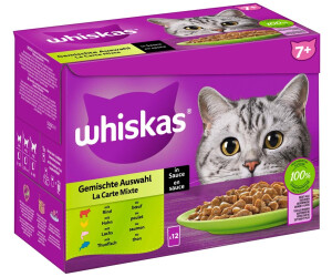 Whiskas Gemischte Auswahl in Sauce 7 12 x 85g ab 4 79 Preisvergleich bei idealo