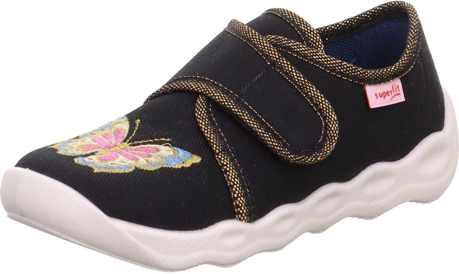 Chausson Superfit Bubble – Ballerine Ultra-confort Pour Fille, Semelle Souple Et Sans Trace, Fermeture Velcro