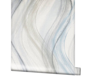 Marburg Tapeten Wellenoptik lichtbeständig und restlos abziehbar grau/beige/blau  (34849632-0) ab 21,60 € | Preisvergleich bei