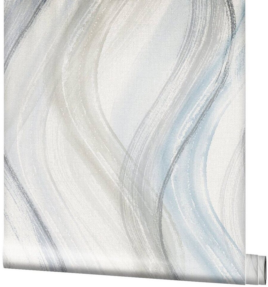 Marburg Tapeten Wellenoptik lichtbeständig und restlos abziehbar grau/beige/ blau (34849632-0) ab 21,60 € | Preisvergleich bei