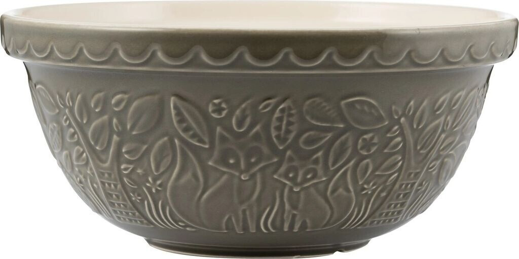 Mason Cash In The Forest Size 12 Gray Mixing Bowl, bowl + bowl