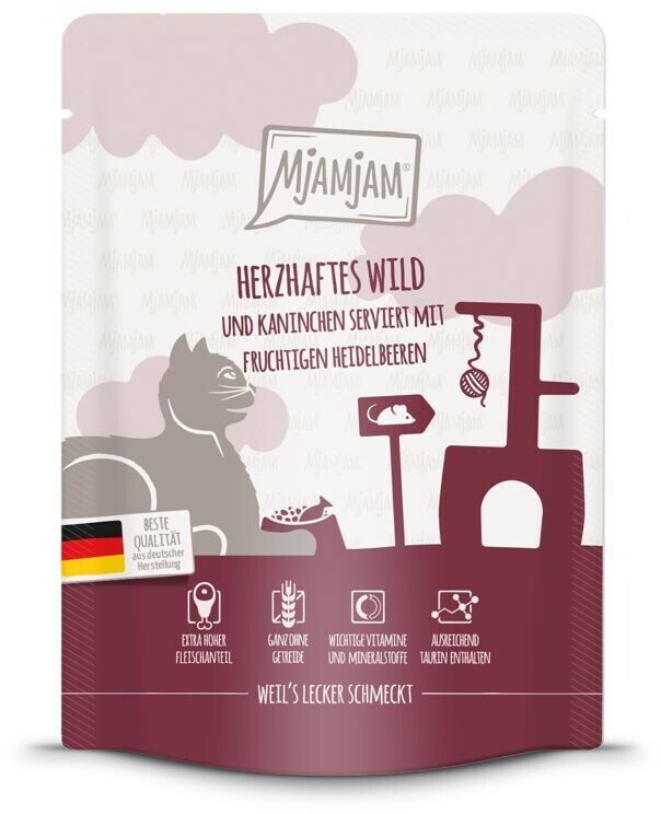 MjAMjAM Hearty Game Meat & Rabbit 300g