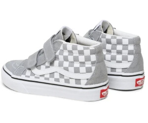 Vans mid sale top checkerboard