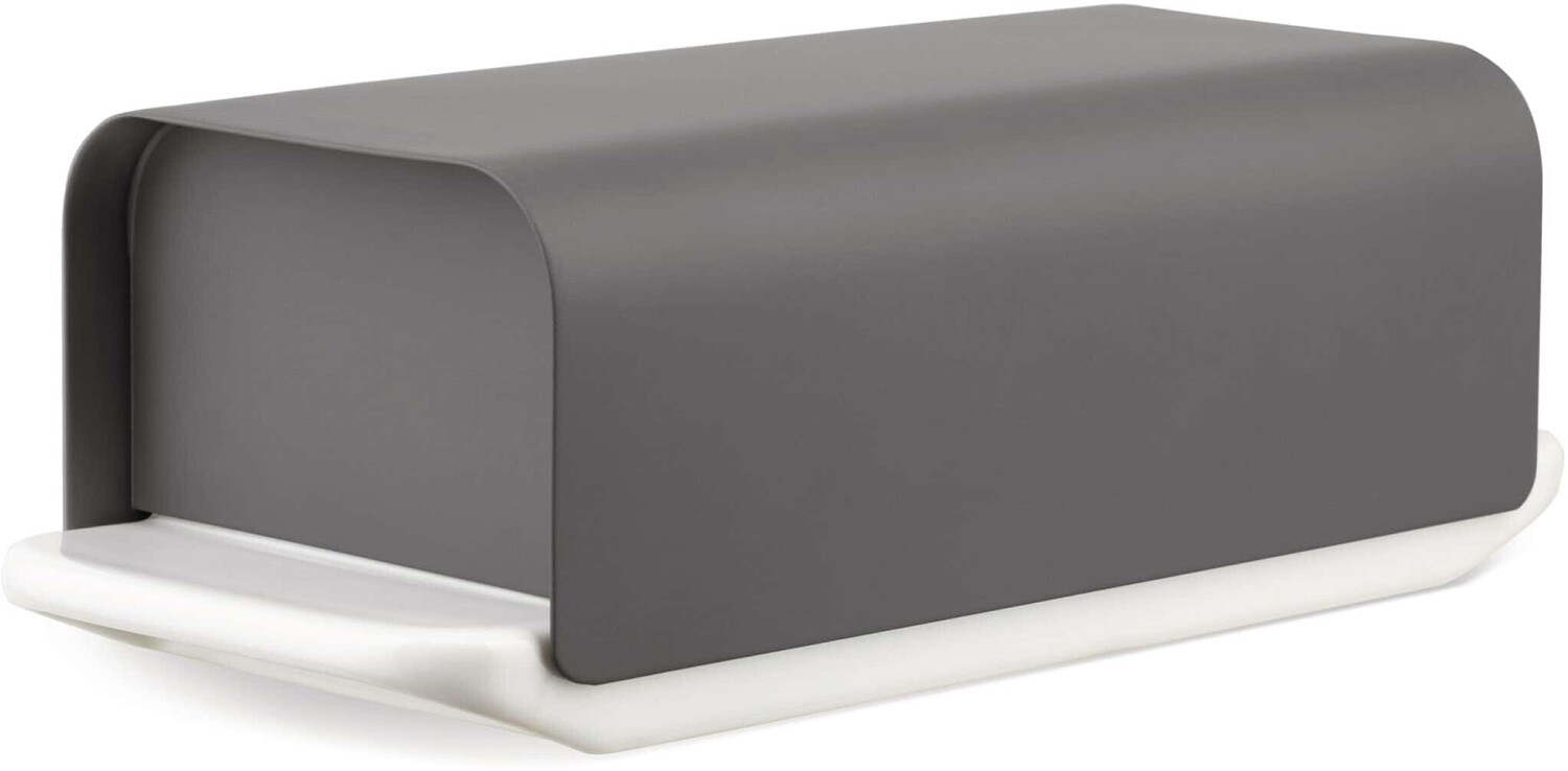 Alessi Butter dish Mattina Dark Grey