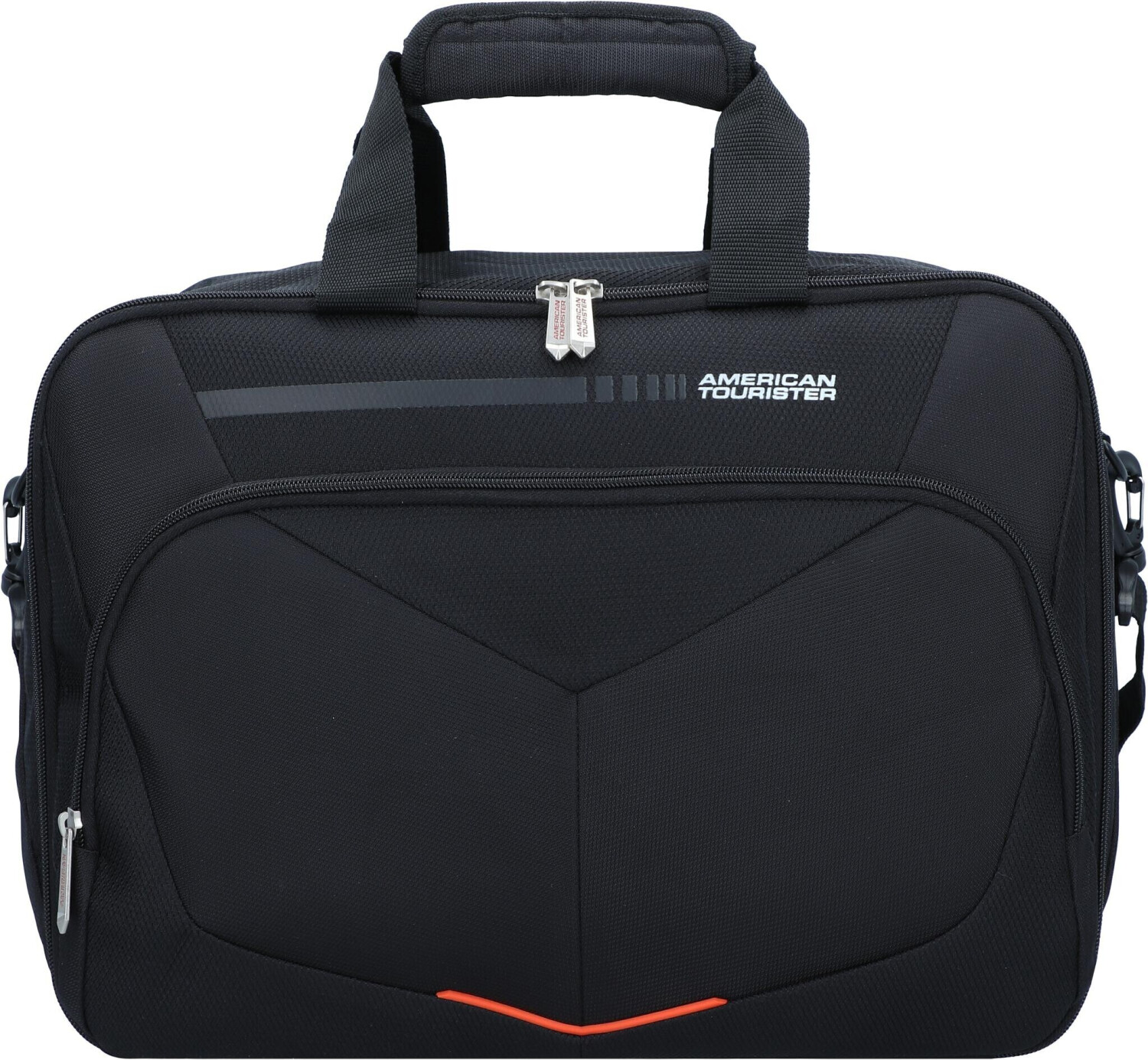 American Tourister - AT Work - Tote à roulettes 17,3 (22, noir