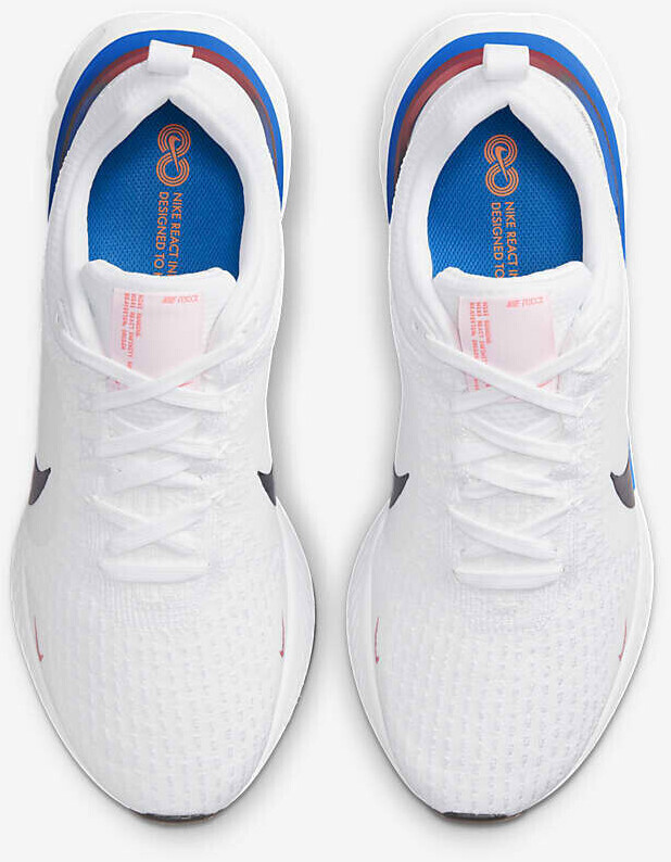 Nike react on sale blue and red