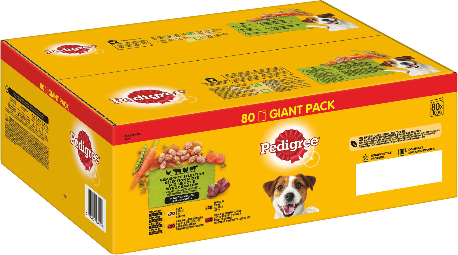 Pedigree beef and lamb top