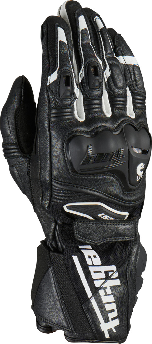 Photos - Motorcycle Gloves Furygan F-RS1 black/white 