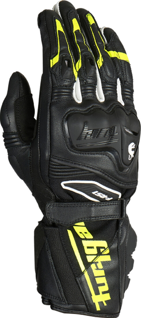 Furygan F-RS1 black/fluo yellow/white