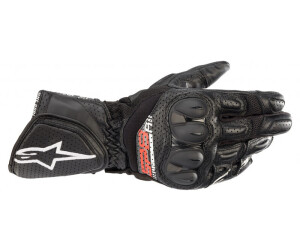 Guantes De Piel Moto Alpinestars Sp-2 V3 Negro Largos