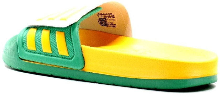 Adidas cloudfoam store slippers groen