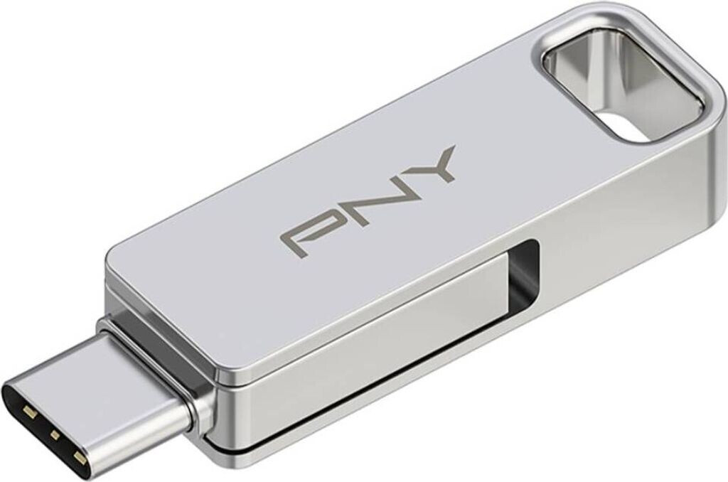 Clé USB 3.2 Gen 2 PNY Duo Link V3 512 Go - Double Connecteur USB-C Et USB-A - Vitesse 1000/800 Mo/s - Pour Smartphone, Tablette, PC - 4