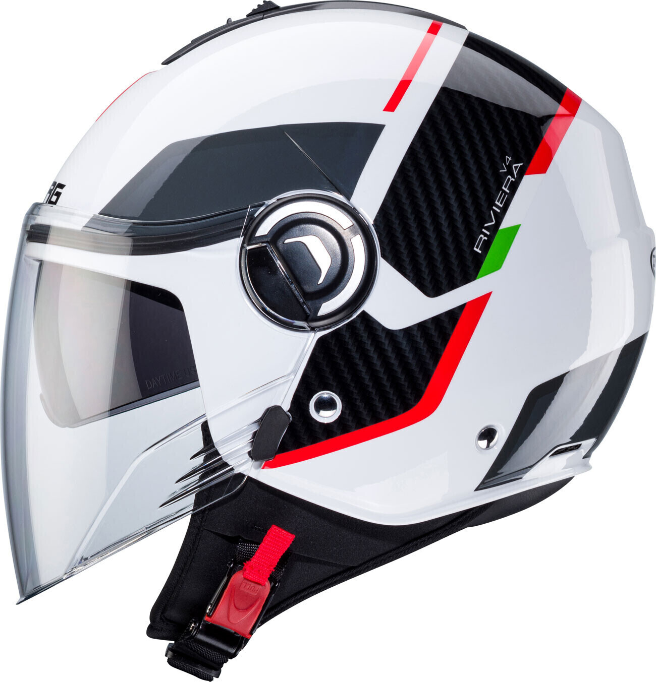 Photos - Motorcycle Helmet Caberg Riviera V4 X Geo A8 Italia 
