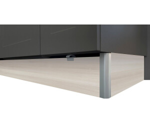 Optifit Bern L-Form 285x225 cm (ohne E-Geräte) Akazie grau ab 1.725,49 € |  Preisvergleich bei | L-Küchen
