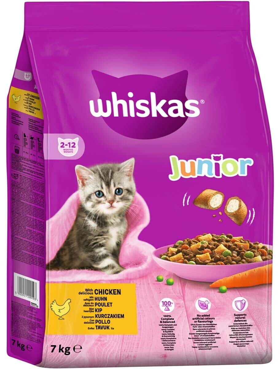 Buy Whiskas Junior Chicken 7kg from 14.99 Today Best Deals on