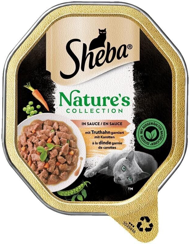 Sheba Natures Collection in Sauce with Turkey 85g