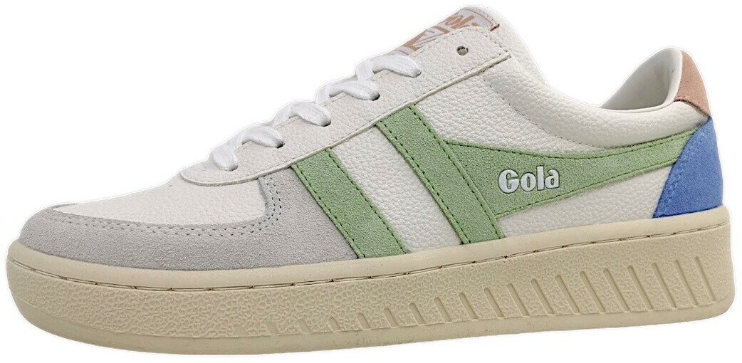Scarpe Gola Grandslam Trident Donna | Bianco Cerise | Moda 2025 | Lacci