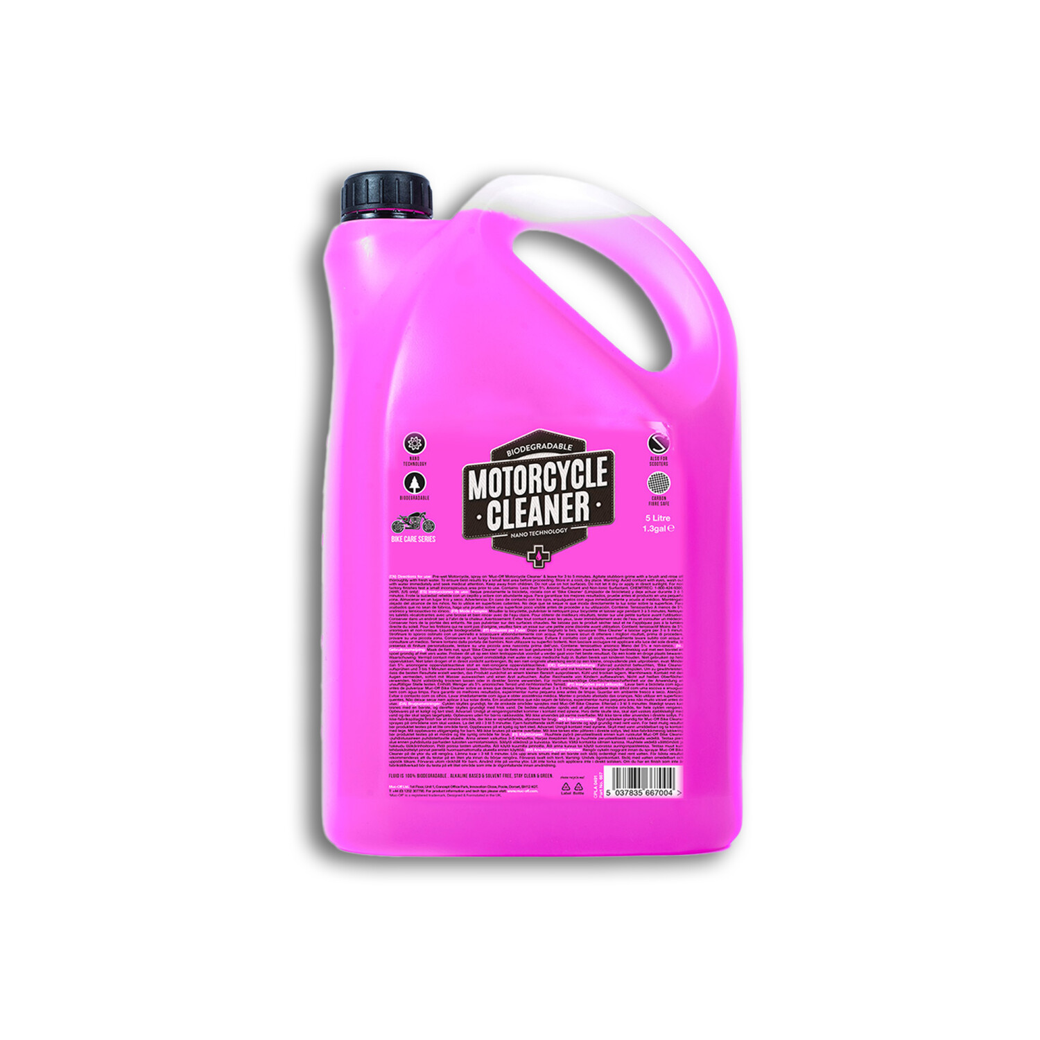 Muc-Off Nano-Tech Motorcycle Cleaner 5L