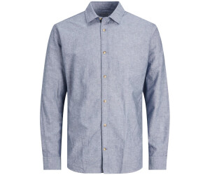 Buy Jack Jones Summer Long Sleeve Shirt 12220134 faded denim