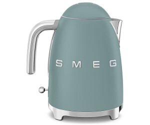 SMEG Calentador de Agua electrico, hervidor KLF03BLEU, 2400 W, 1.7 litros,  Acero Inoxidable, Negro : : Hogar y cocina