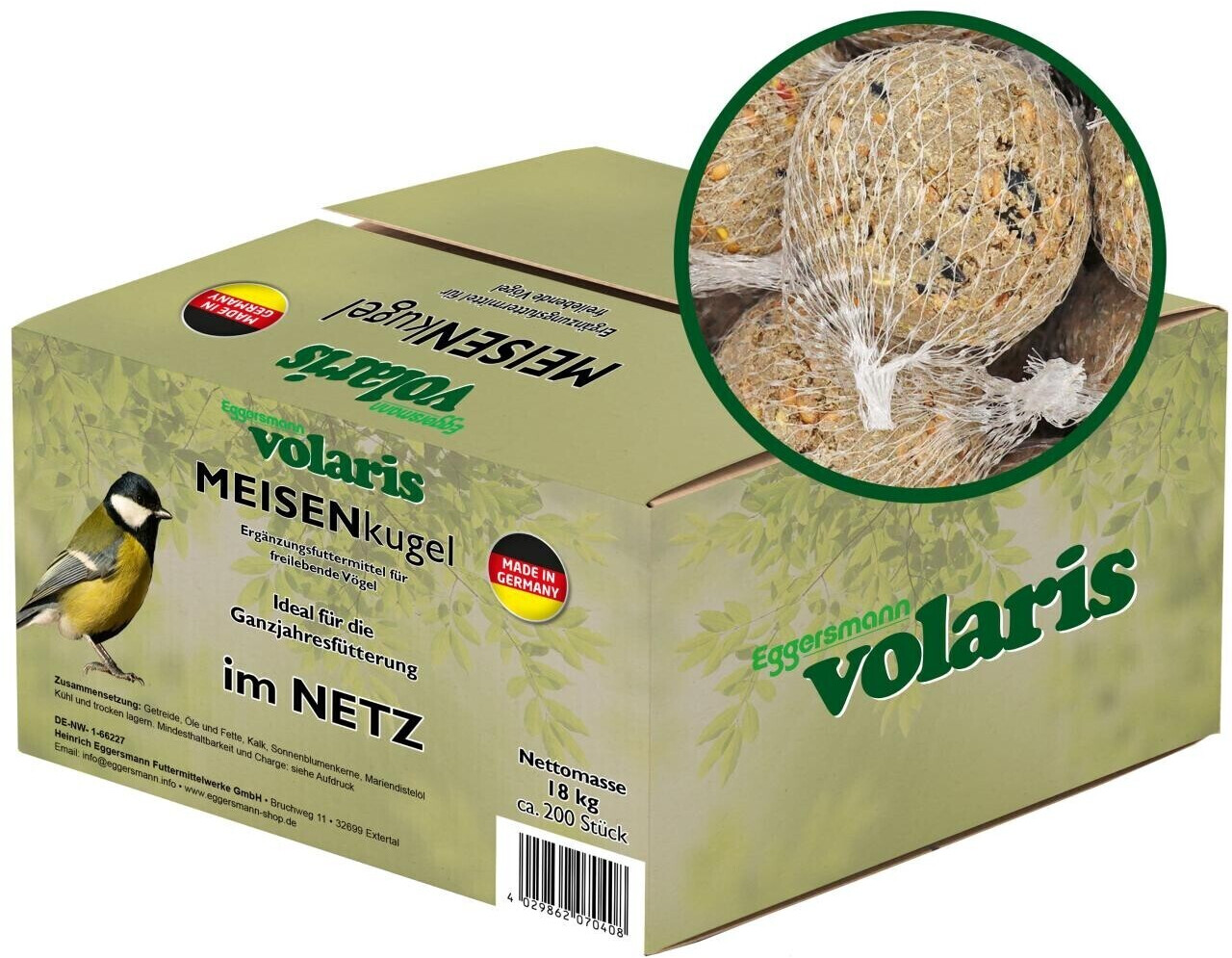 Volaris Fat ball in net