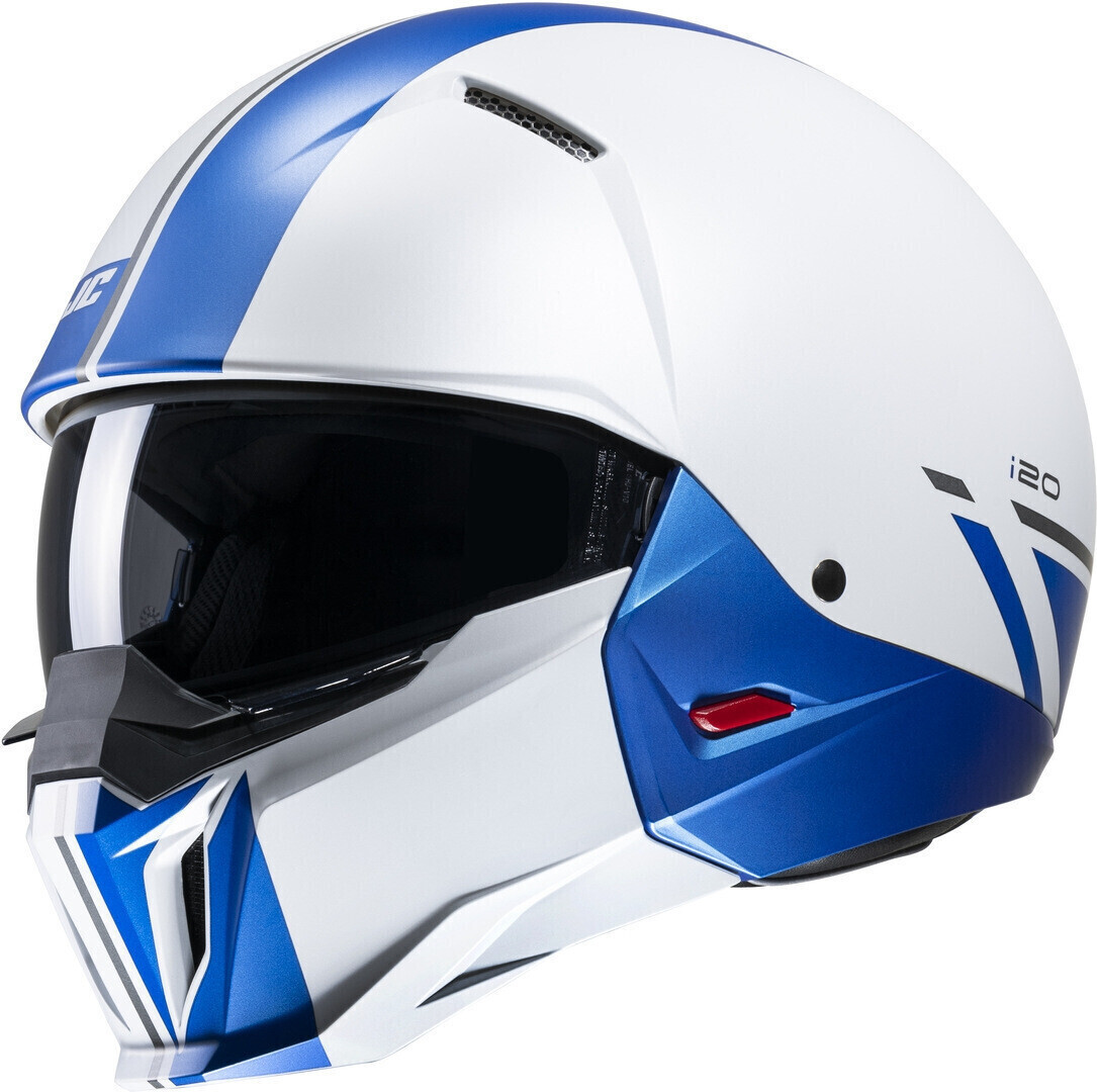 HJC i20 Batol MC2SF blanc/bleu