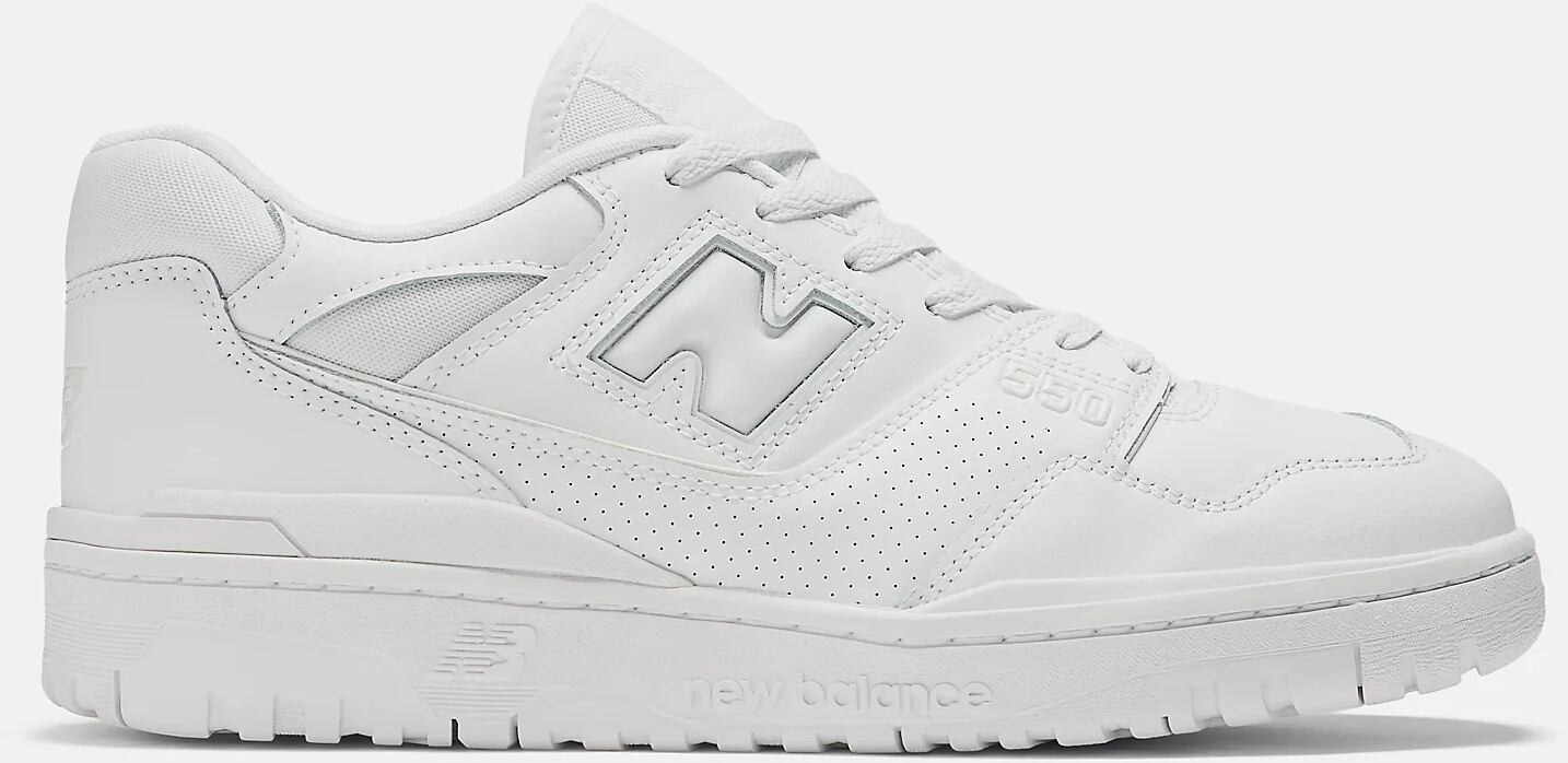 Buy New Balance BB550 white (BB550WWW) from £81.00 (Today) – Best