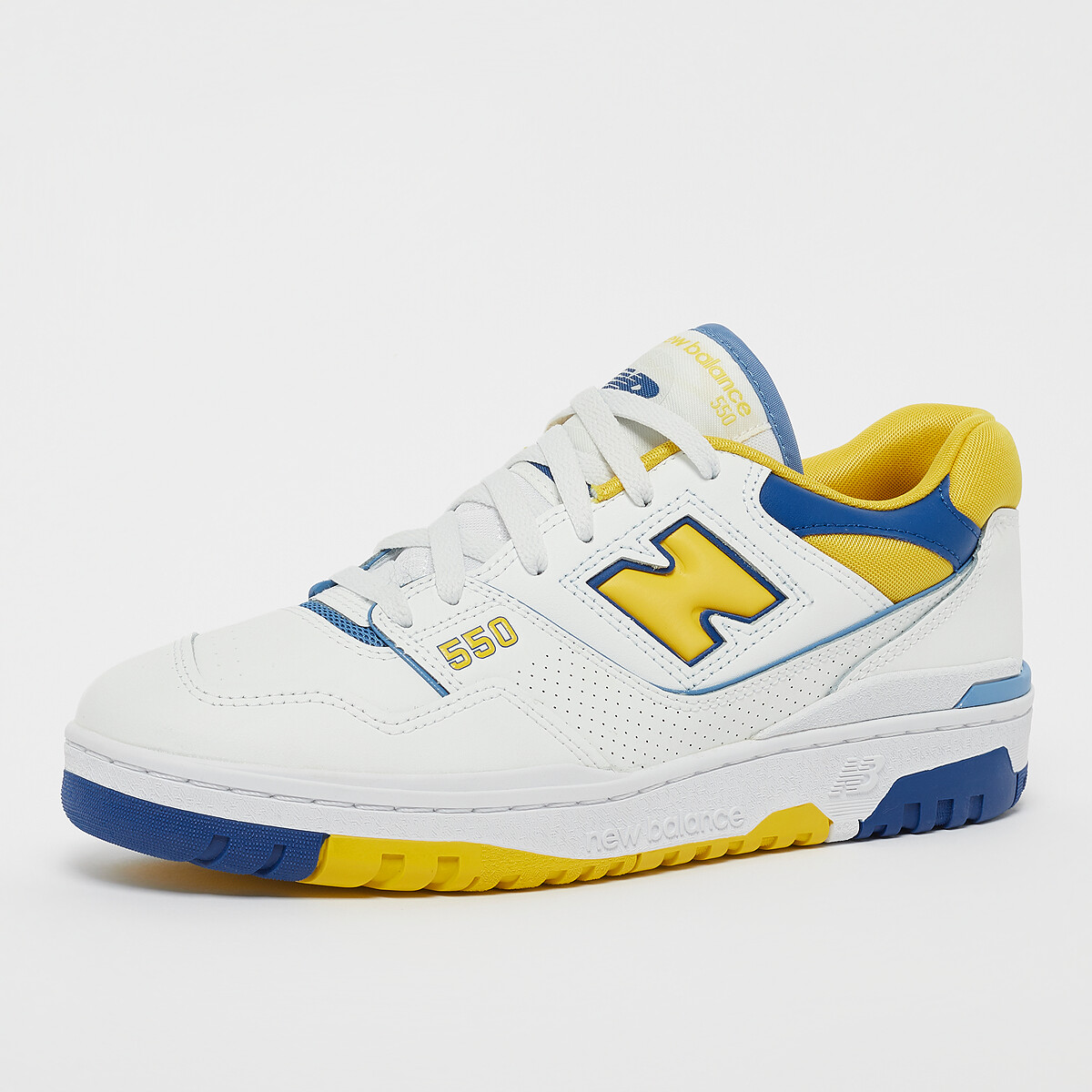 New balance 550 blu e giallo sale