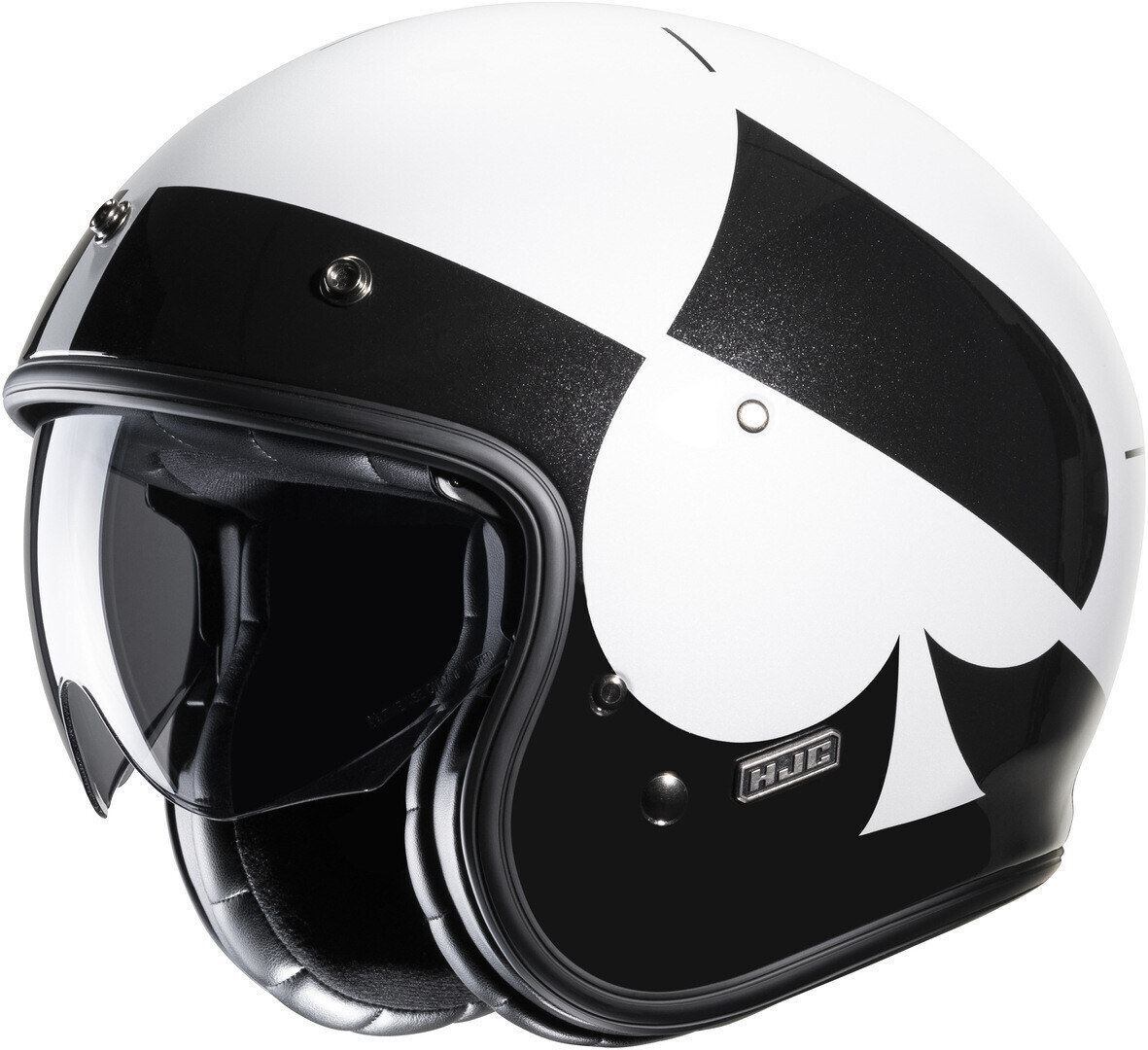 HJC V31 Kuz MC5 noir/blanc