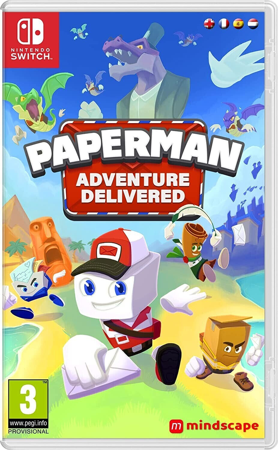 Photos - Game Mindscape Paperman: Adventure Delivered (Switch)