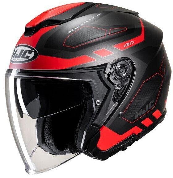 HJC i30 Aton MC1SF noir/rouge