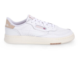 Reebok court double trainers in chalk on sale